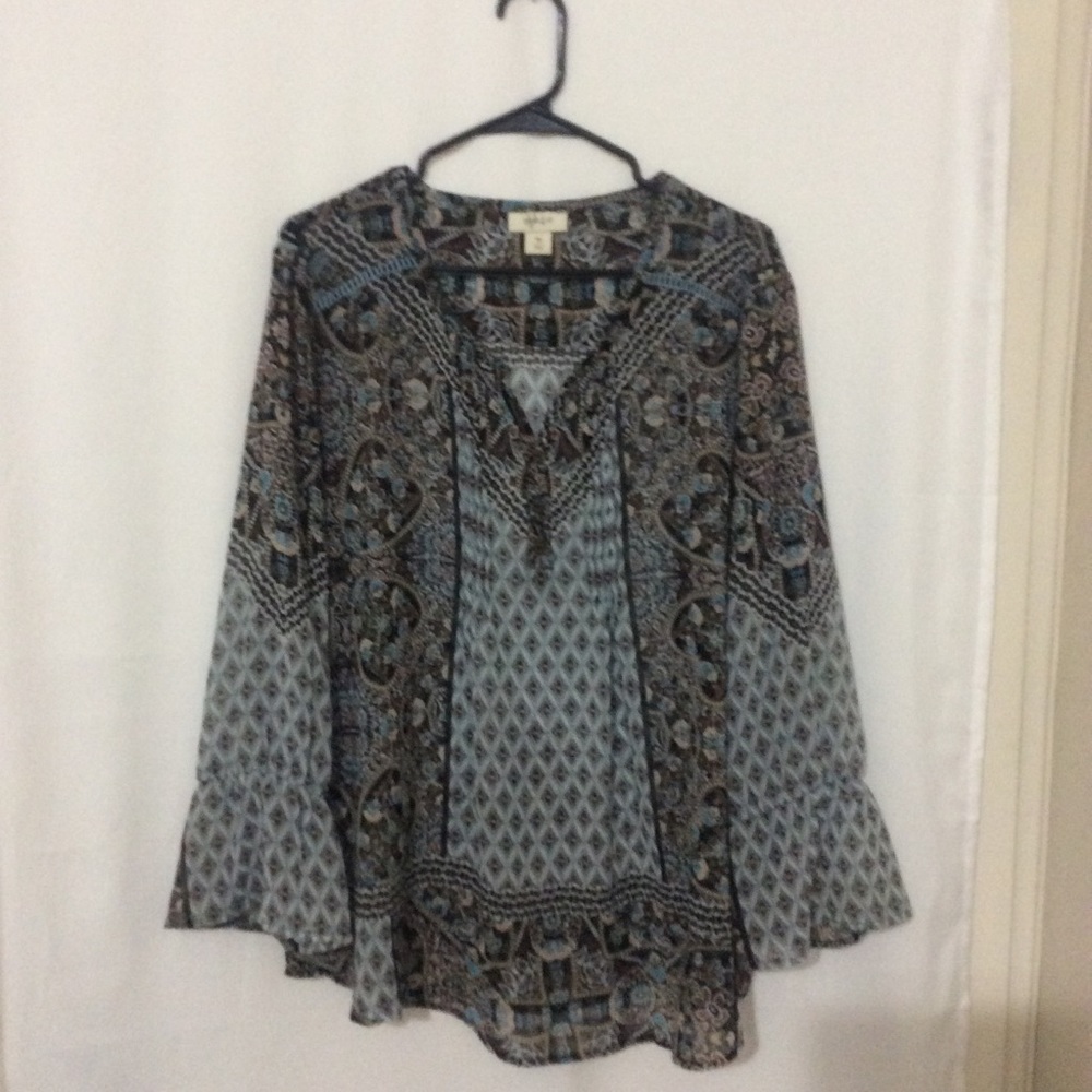 Style &Co loose Multicolor top size XL